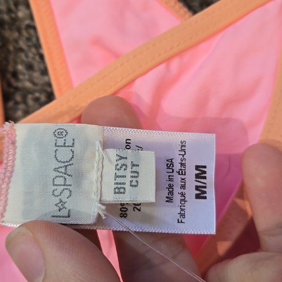 NWT L Space Women Bitsy Cut Tommy Bottom Bitay Swim Bikini Bottom Sz M - Picture 8 of 8